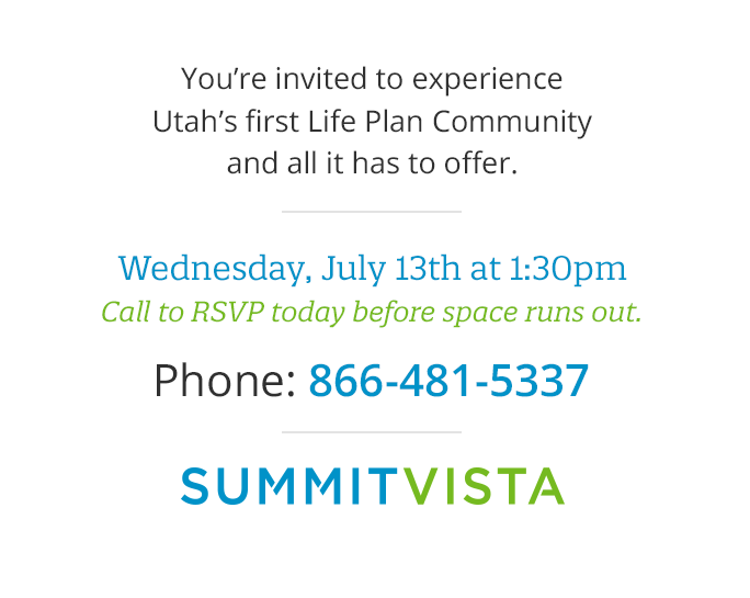 July event at Summit Vista
